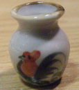 1 cockerel vase c7