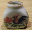 1 cockerel vase c8