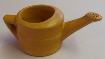 1 large ornamental terracotta watering can