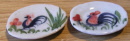 2 cockerel plates c14