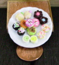 a cakes on a plate