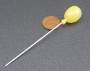 a dolls house miniature balloon yellow