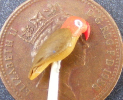 a dolls house miniature bird c