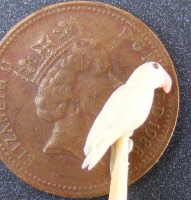 a dolls house miniature bird g