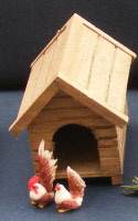 a dolls house miniature chicken house 3