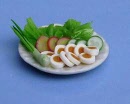 a small plate egg salad