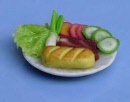 a small plate steak salad
