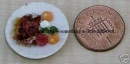 a small steak and veg