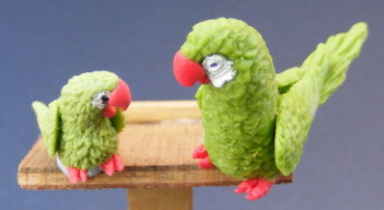 adult-and-baby-dolls-house-miniature-parrot-p2