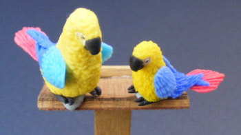 adult-and-baby-dolls-house-miniature-parrot-p4