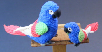 adult-and-baby-dolls-house-miniature-parrot-p8