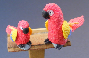 adult-and-baby-dolls-house-miniature-parrot-p9