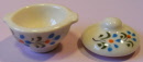 blue casserole dish