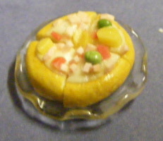 cake on a glass plate2 0209
