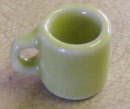 coffee mug light green 1