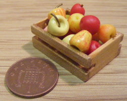crate of mixed apples