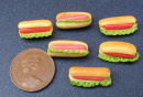 dolls-house-miniature a hotdog loose