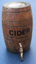 dolls-house-miniature barrel cider