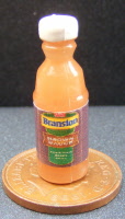 dolls-house-miniature bottle brown sauce