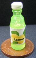 dolls-house-miniature bottle lemon drink