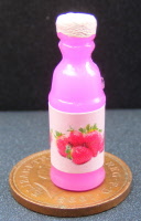 dolls-house-miniature bottle raspberry drink