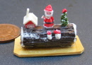 dolls-house-miniature cake christmas hb