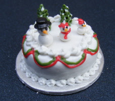 dolls-house-miniature cakes nc93