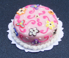 dolls-house-miniature cakes nc97
