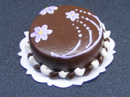 dolls-house-miniature cakes nc98