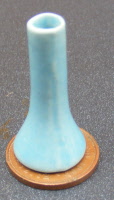 dolls-house-miniature ceramic blue vase type lb1
