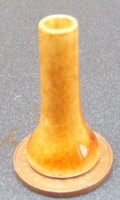 dolls-house-miniature ceramic brown vase type lb1
