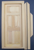 dolls-house-miniature door 5 panel