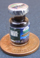 dolls-house-miniature jam blackberry