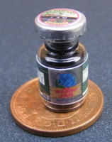 dolls-house-miniature jam blueberry