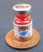 dolls-house-miniature jam raspberry