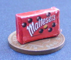 dolls-house-miniature malteser packet