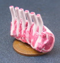 dolls-house-miniature meat rack of lamb
