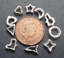 dolls-house-miniature pastry cutters