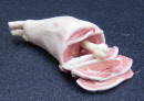 dolls-house-miniature sliced ham