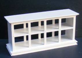 dolls-house-miniature white counter 134wh