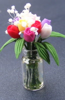 dolls-house-miniature-1-a-1-tulips glass-jar