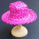dolls-house-miniature-1-aaa-accessories-hat-straw-pink