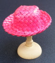 dolls-house-miniature-1-aaa-accessories-hat-straw-red