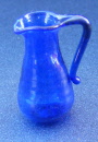 dolls-house-miniature-1-blue-glass-jug-b