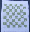 dolls-house-miniature-green-quilted-bed-cover