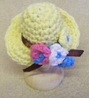 dolls-house-miniature-yellow-hat
