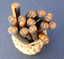 nail art tropical fish