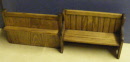 pew and bible rail