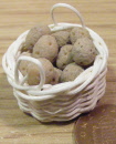 potatoes unwashed basket