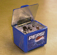 s pepsi box cooler dolls house miniature shop